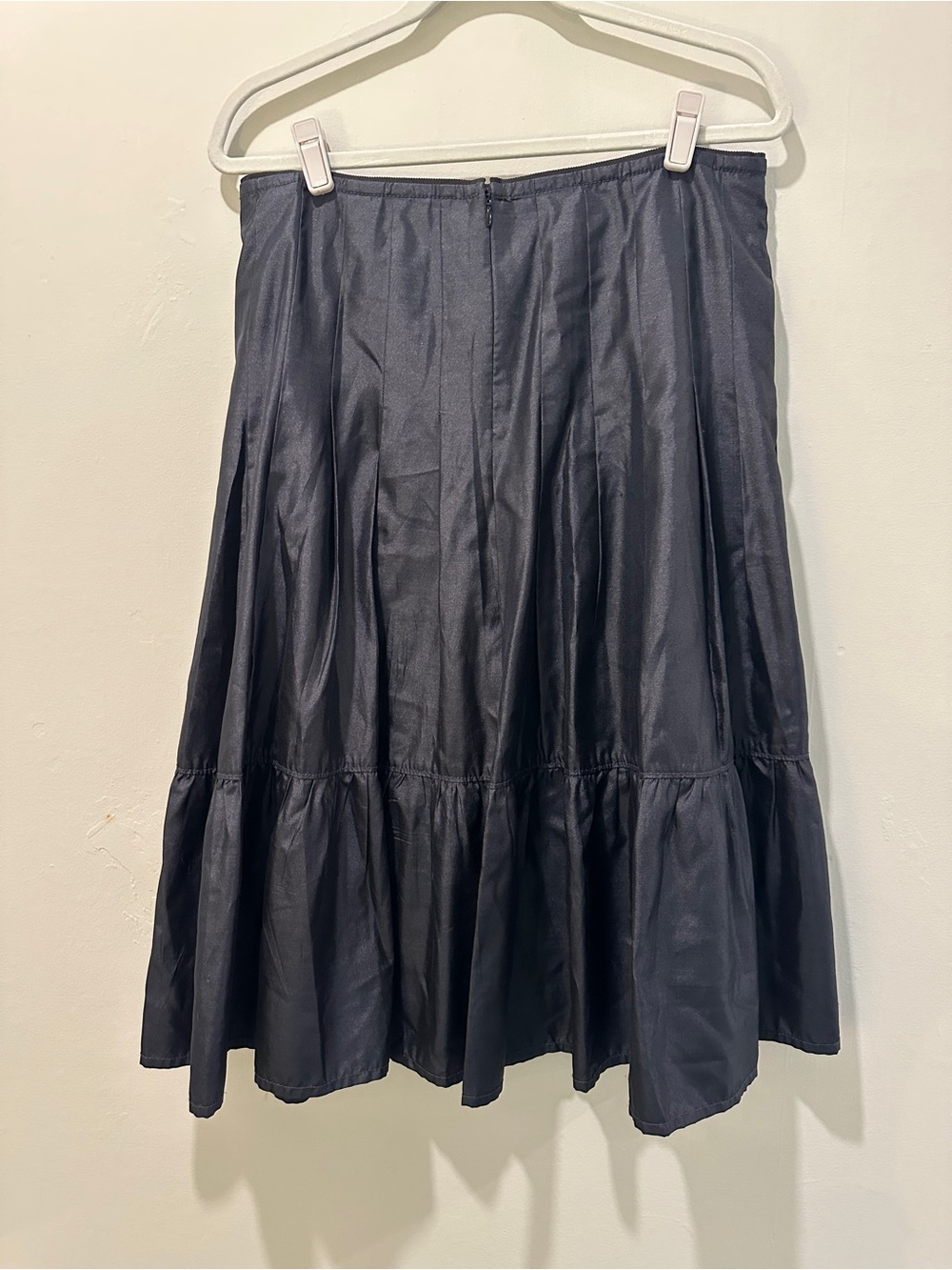 Banana Republic Black Tiered A-Line Skirt - Picture 4 of 5